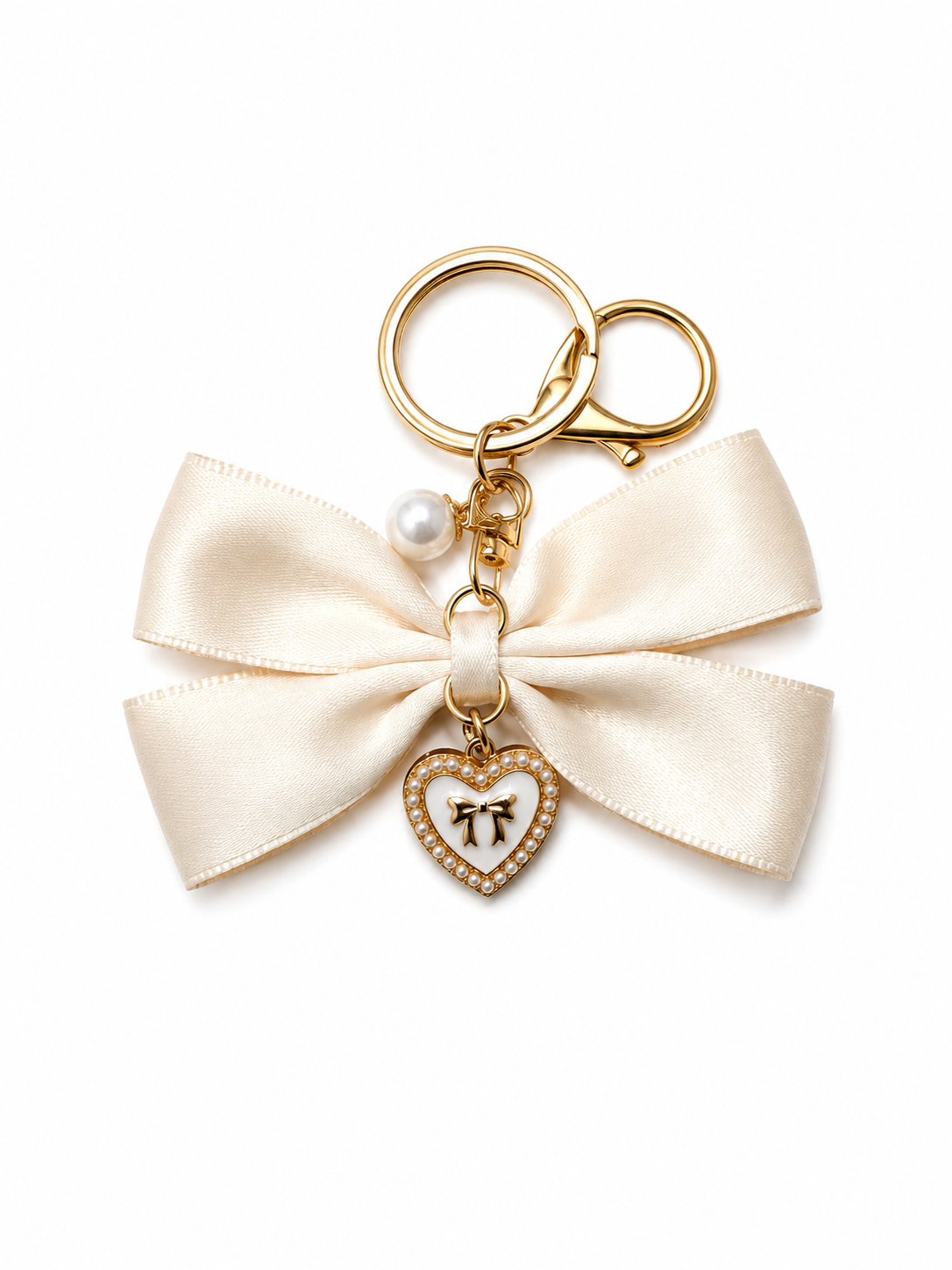 Ivory Heirloom Bow Charm