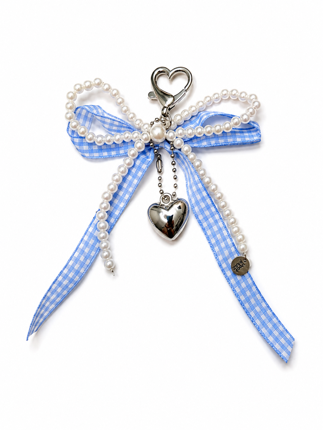 Bluebell Sweetheart Bow Charm