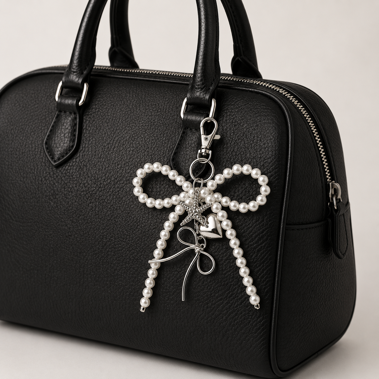 Pearl Tide Bow Charm